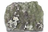 Botryoidal Fluorite on Amethyst - Colorado #285050-1
